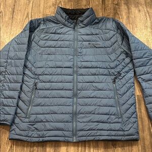 Columbia Men's Steel Blue Puffer Jacket